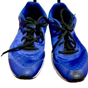 PUMA Blue Black/Purple Lightweight Sneakers - Size 9